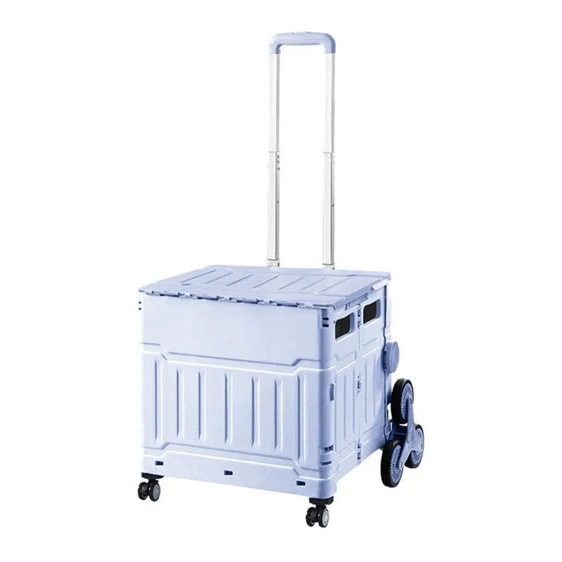 JIJI Courtney Foldable Trolley - Purple 8 Wheels