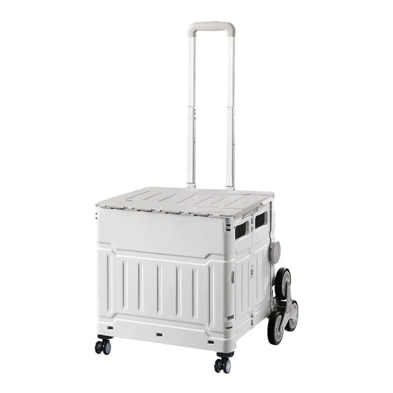 JIJI Courtney Foldable Trolley - Grey 8 Wheels