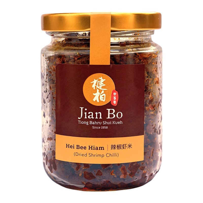 JIAN BO Spicy Dried Shrimp Chilli Paste Bottle