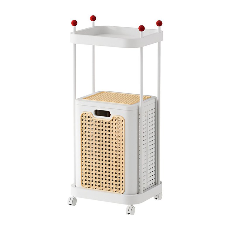 REMIK Laundry Basket, Ivory - 2 Tier 1 S
