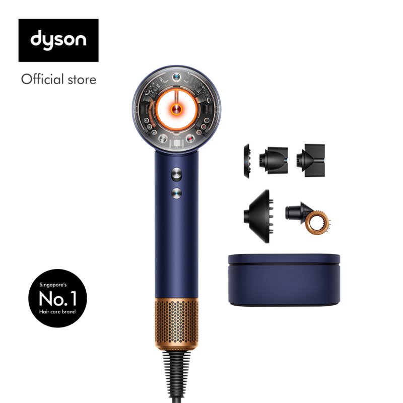 Dyson Supersonic Nural Hair Dryer - Prussian Blue/Copper 1 S