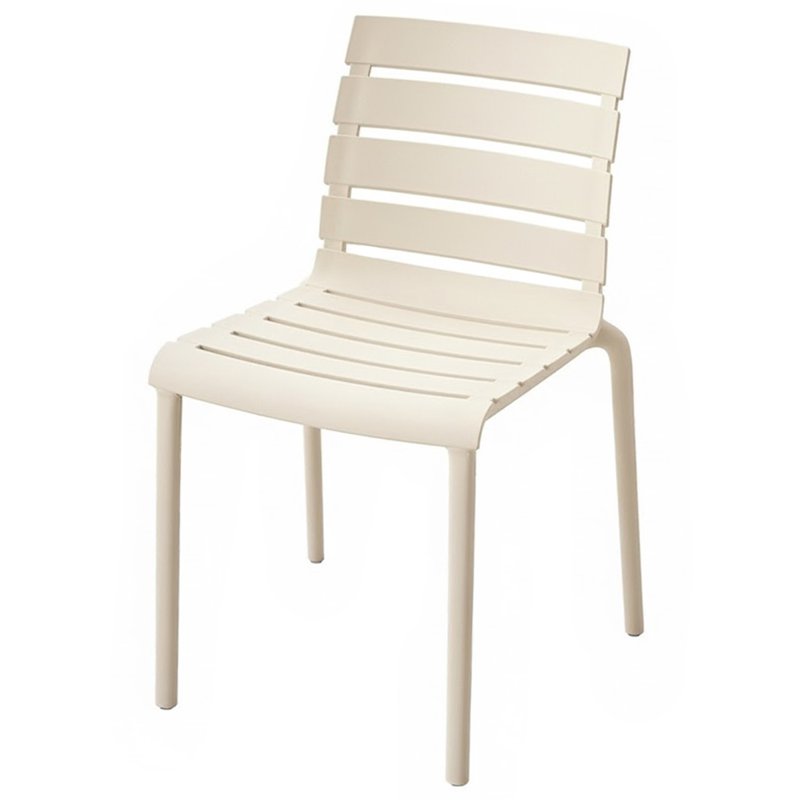 ANOUK Stackable Outdoor Chair - Off White 1 S