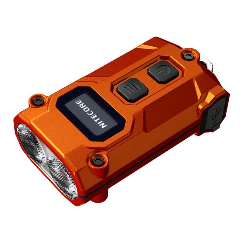 Nitecore TINI 3 600 Lumen Rechargeable Flashlight, Orange 1 S