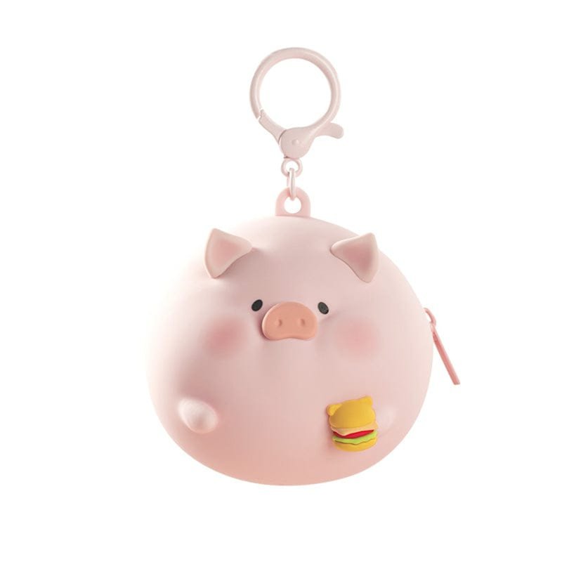 ROCK Lulu The Piggy Silicone Earphone Bag - Hamburger 1 S
