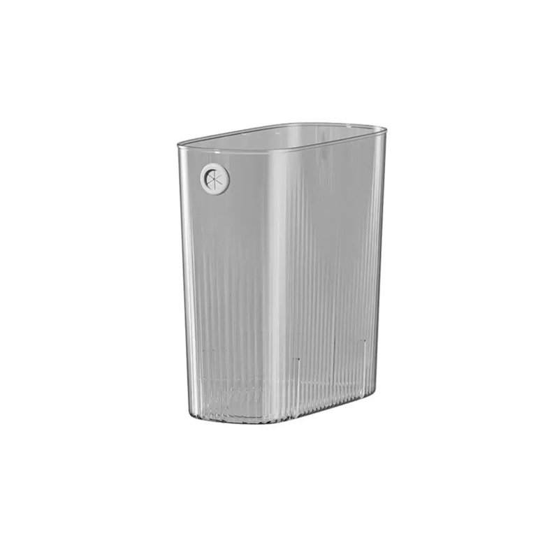 LITTON Garbage Waste Bin, Transparent 7L 1 S