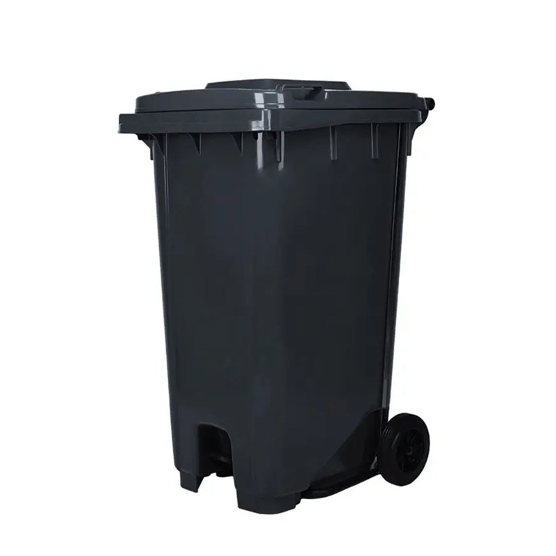 NAMIK Garbage Step Bin, Black 240L 1 S