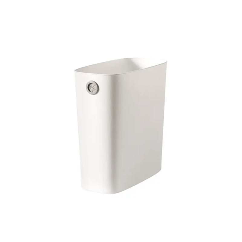 LITTON Garbage Waste Bin, White 7L 1 S