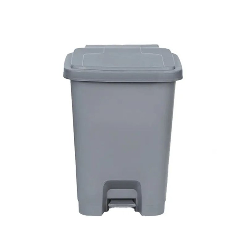 Masson Foot Pedal Waste Bin, Dark Grey 30L 1 S