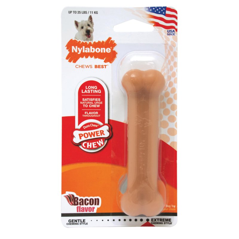 Nylabone Power Chew Durable Bacon Regular 1 S
