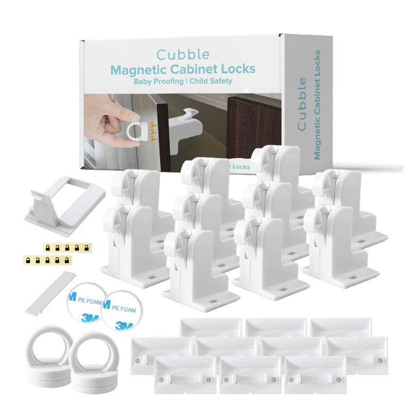 Cubble Baby Proofing Magnetic Cabinet Locks 1 S