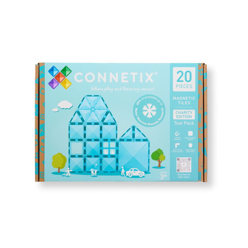 Connetix Tiles Connetix Kids Magnetic Tiles Charity Pack - Teal