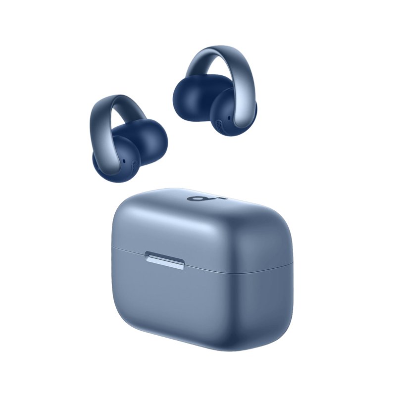 Soundcore AeroClip Open-Ear Clip-On Earbuds - Blue 1 S