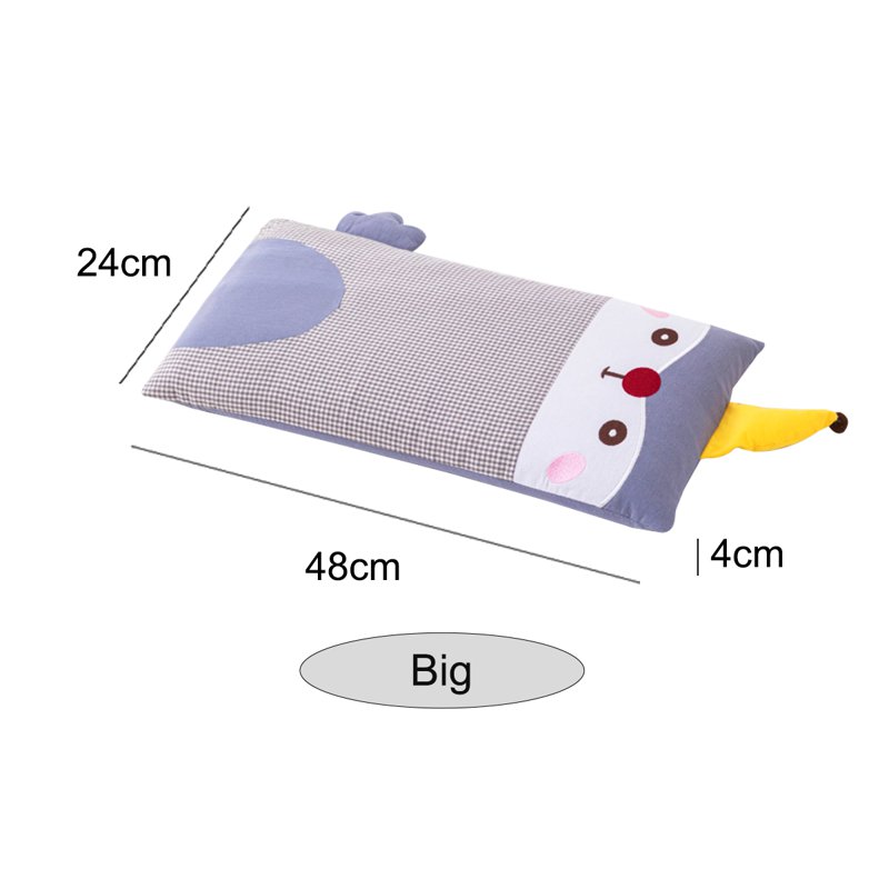 Sweet Home Cartoon Buckwheat Pillow Big- Grey Bear 1 S