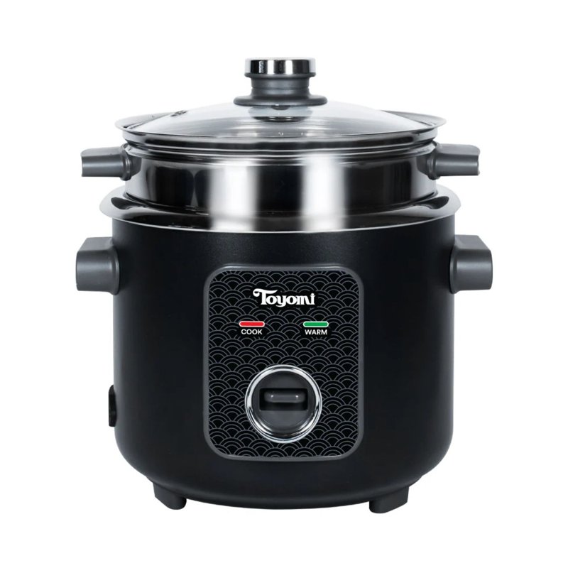 Toyomi Electric Rice Cooker & Steamer RC 3318SS