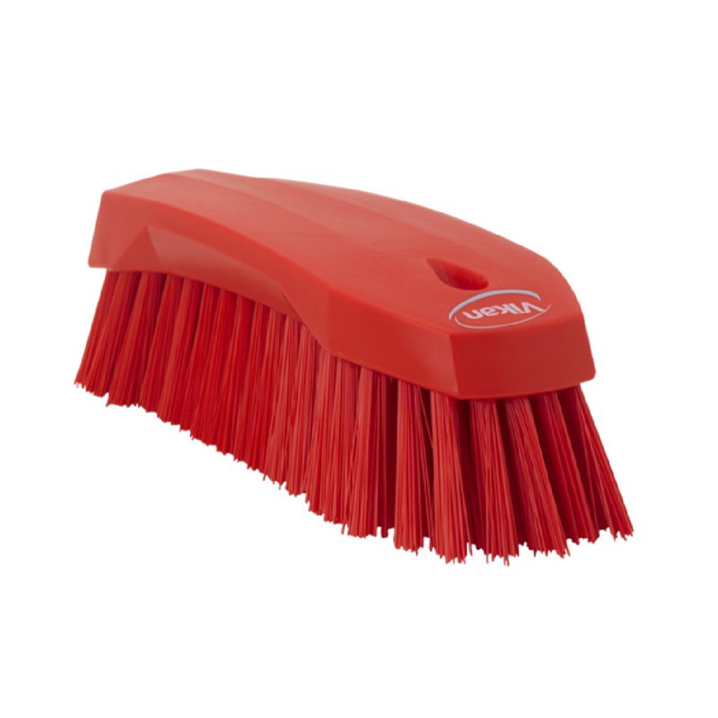 Vikan Hand Brush L 200 mm Hard - Red 1 S