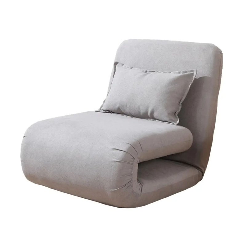 NEIGE Foldable Tatami Lazy Sofa - Light Grey 1 S
