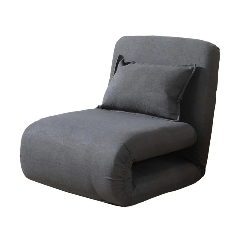 NEIGE Foldable Tatami Lazy Sofa - Dark Grey 1 S