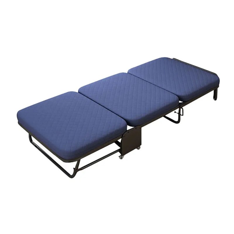 YOUKO Japanese Folding Bed, Navy - Single 75x180x26cm 1 S