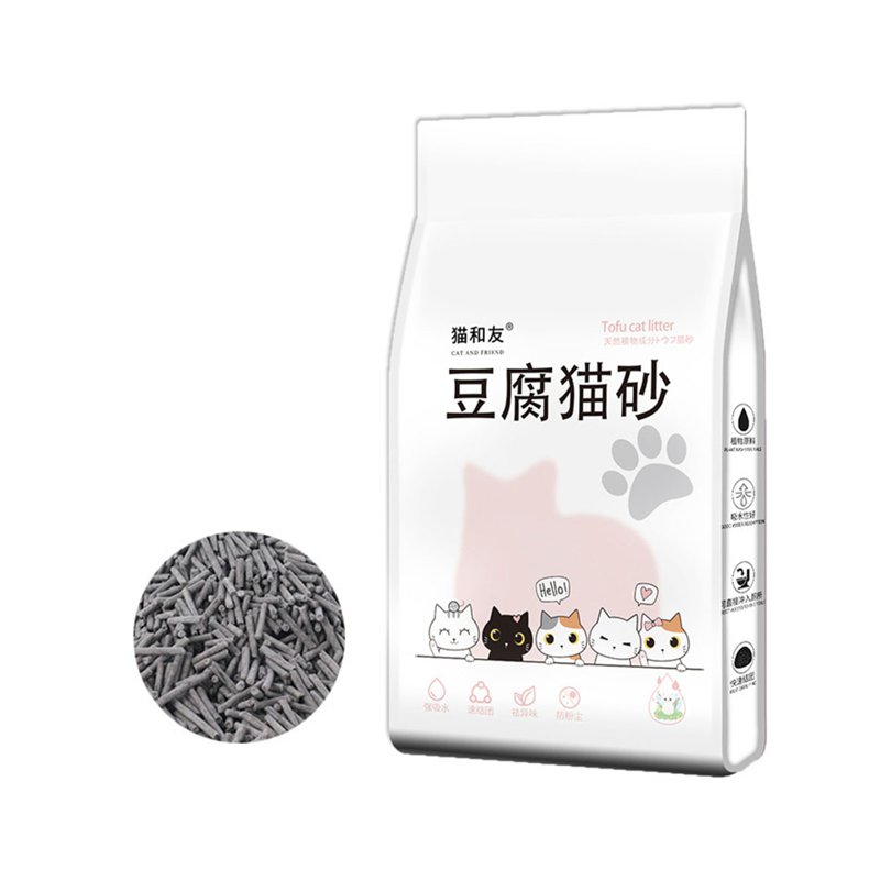 JIJI Cnf Tofu Cat Litter, Charcoal