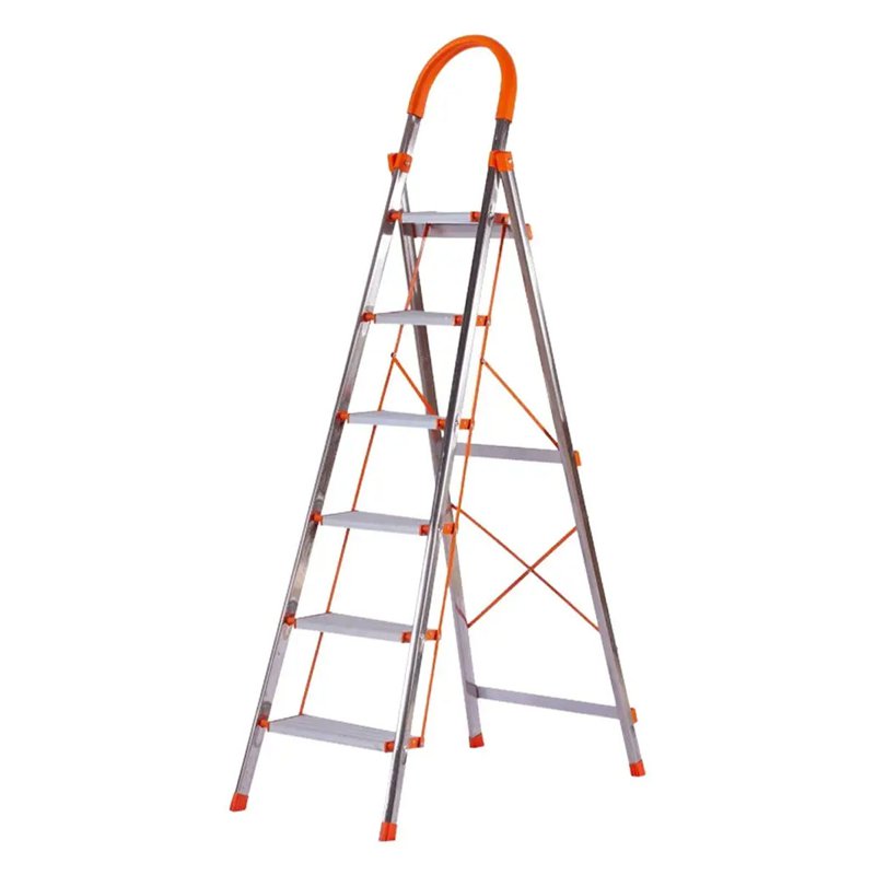 Aluminium Ladder, 6 Steps 1 S