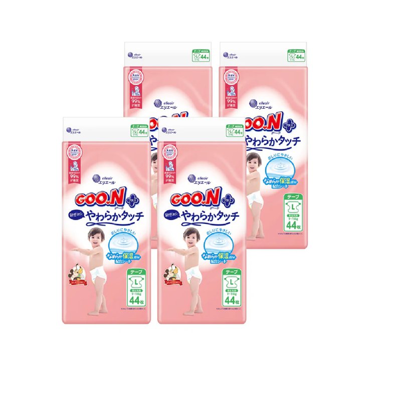 Goo.n Plus Tape Diaper - Large 4 x 44 S