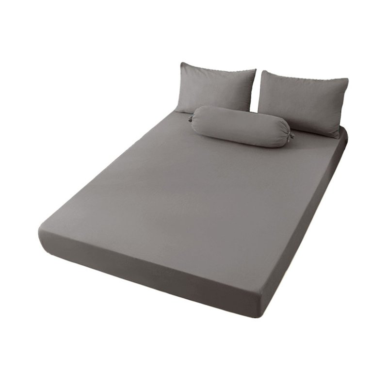 EPHERSYN Microfiber Fitted Sheet Set -Grey( S.Single) 1 S