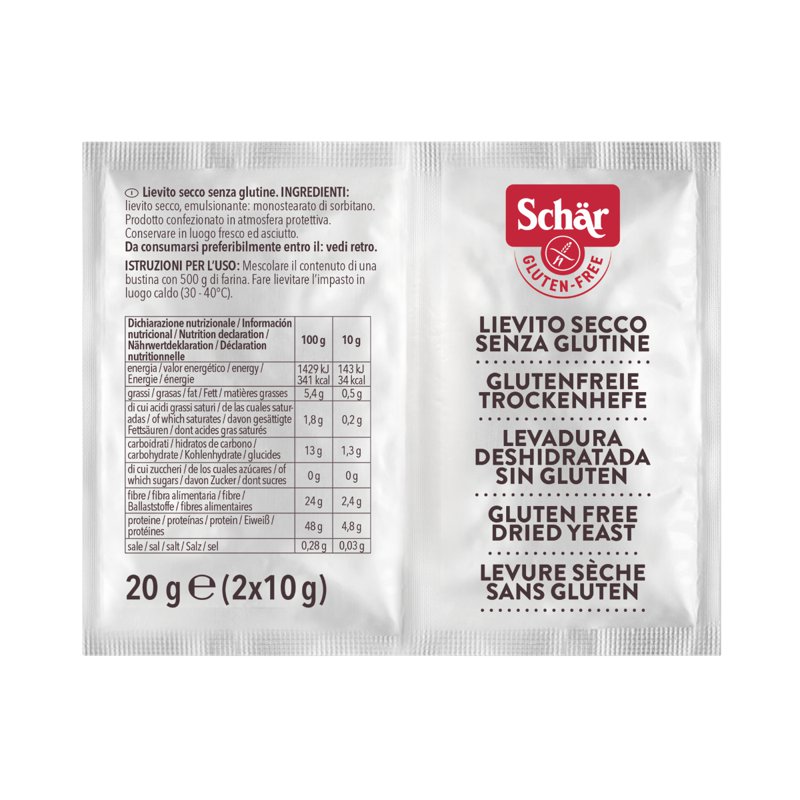 Schar Gluten Free Lievito, Dried Yeast