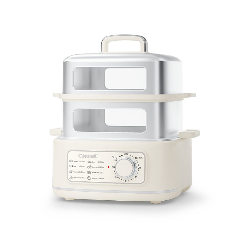 Cornell 2 Tier Stainless Steel Food Steamer