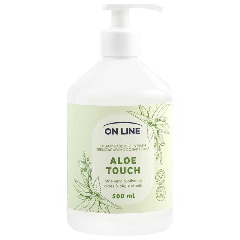 On Line Creamy Hand & Body Wash - Aloe Touch