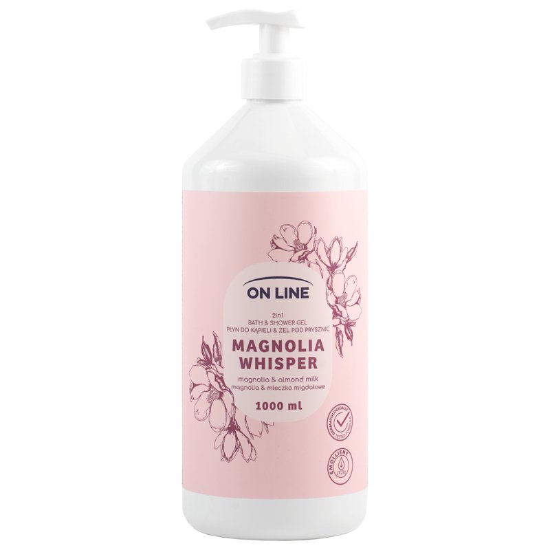 On Line Bath & Shower Gel - Magnolia Whisper