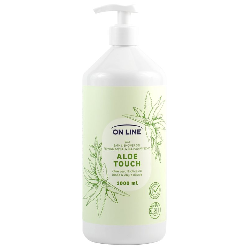 On Line Bath & Shower Gel - Aloe Touch
