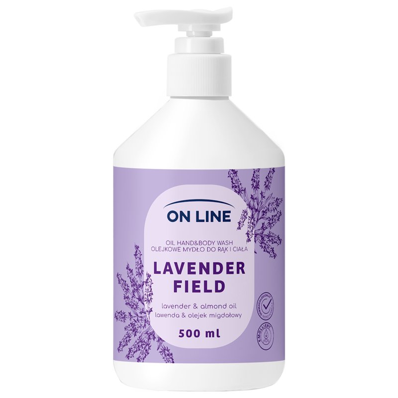 On Line Hand & Body Wash With Oil - Lavender Field