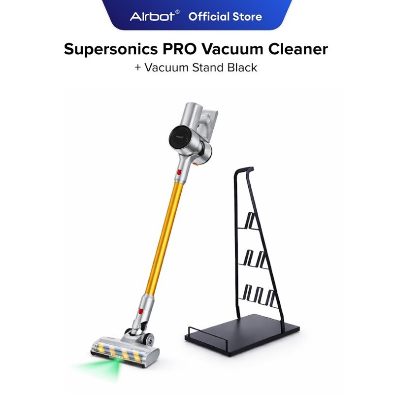 Airbot Supersonics Pro Vacuum + Stand Black 1 S