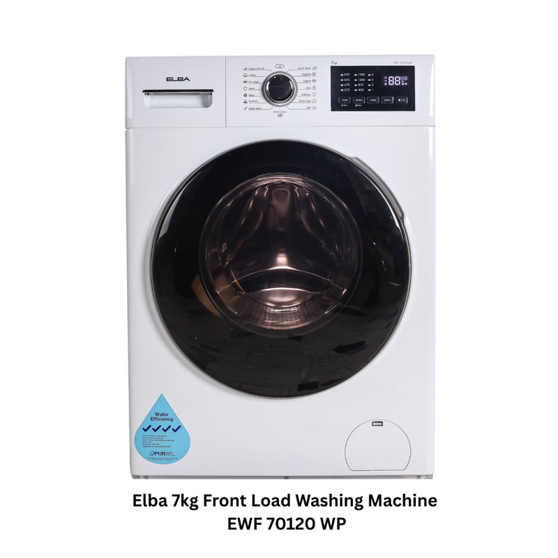 ELBA Front Load Washing Machine (Ewf 70120 WP)