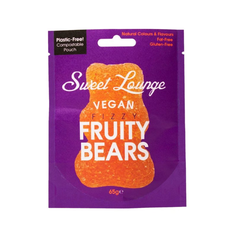 Sweet Lounge Vegan Fizzy Fruity Bears