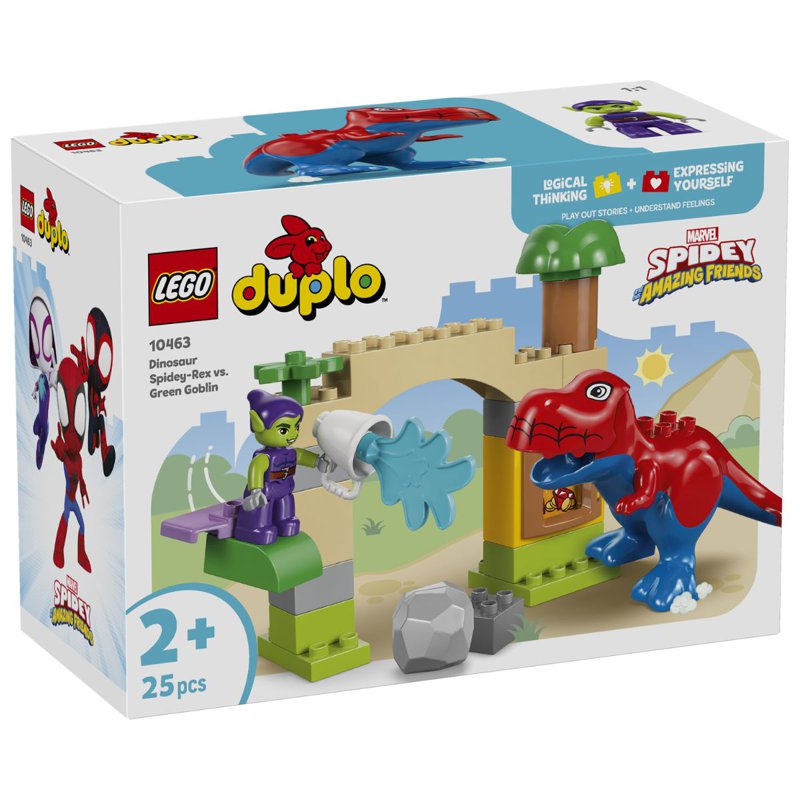 LEGO 10463 DUPLO Marvel Dinosaur Spidey-Rex vs. Green Goblin 1 S