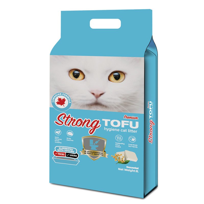 Strong Tofu Hygiene Cat Litter - Unscented