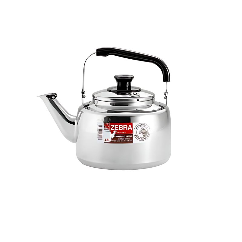 Zebra Stainless Steel Whistling Kettle - Classic