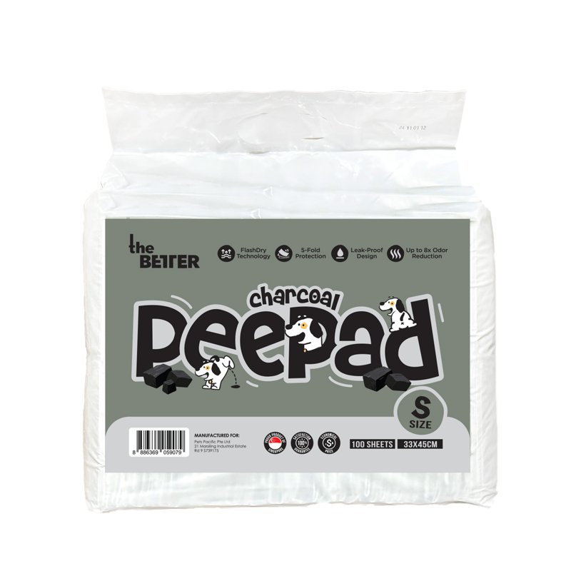 The Better Charcoal Pee Pad (S) 100 S