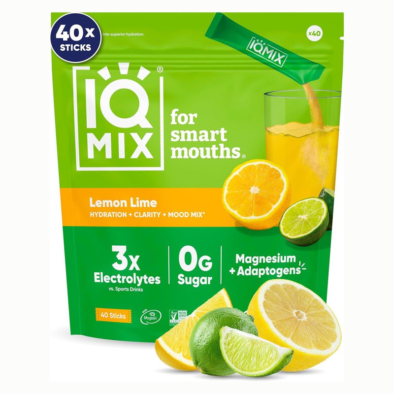 IQBar IQMix Hydration Electrolytes Powder - Lemon Lime