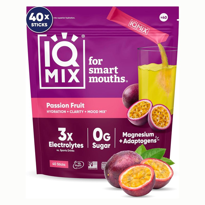 IQBar IQMix Hydration Electrolytes Powder - Passion Fruit