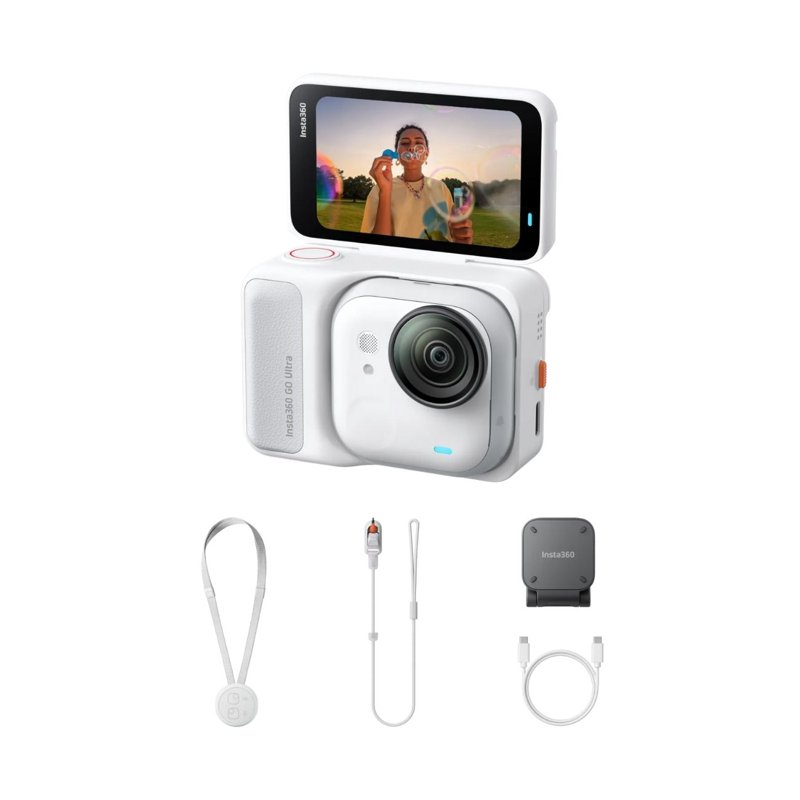 Insta360 Go Ultra Standard Bundle - Artic White 1 S