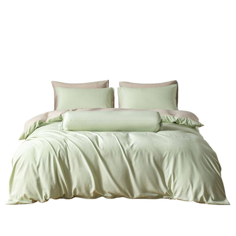 MAKKO Minimalist 1000TC Quilt Cover - Queen (BS-313) 1 S