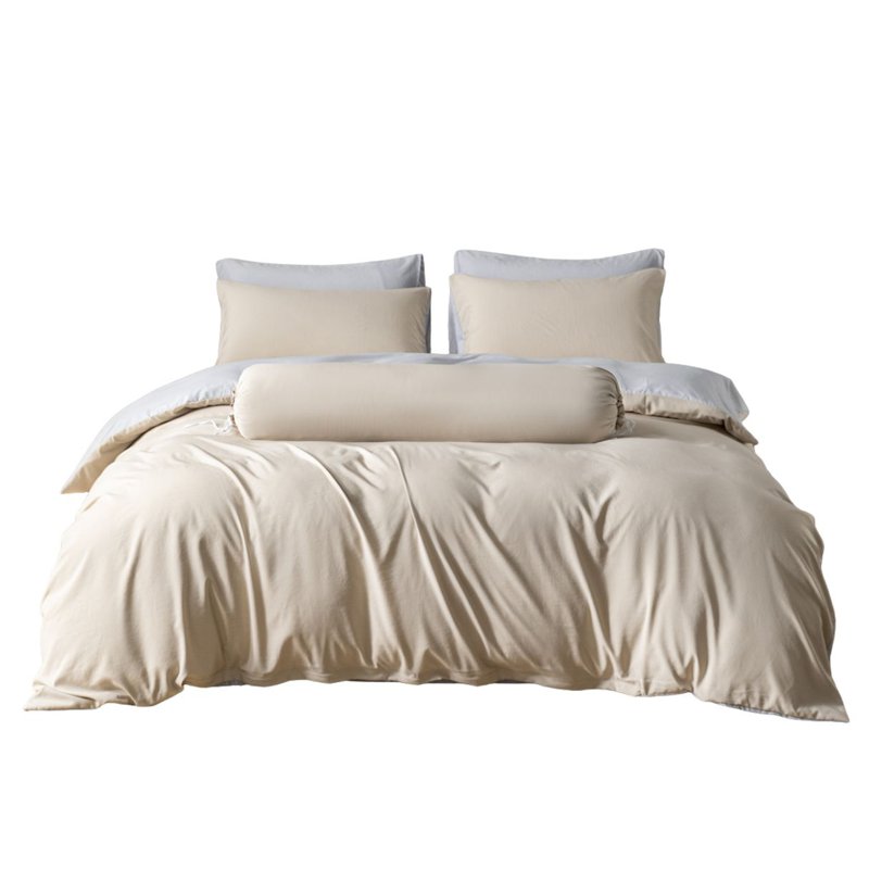 MAKKO Minimalist 1000TC Quilt Cover - Single (BS-316) 1 S