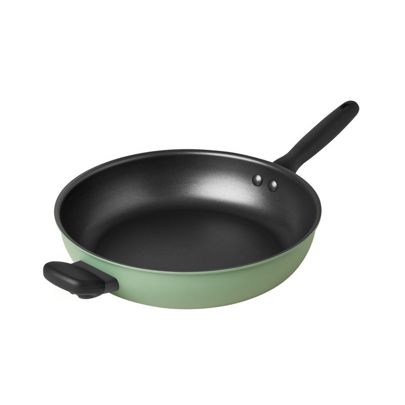 Meyer Moda Nonstick 30cm Frypan with Helper Handle (Sage) 1 S