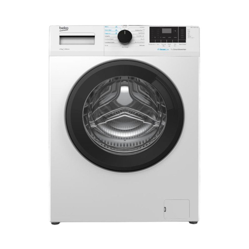 Beko Front Load Washing Machine WCV7612BSG