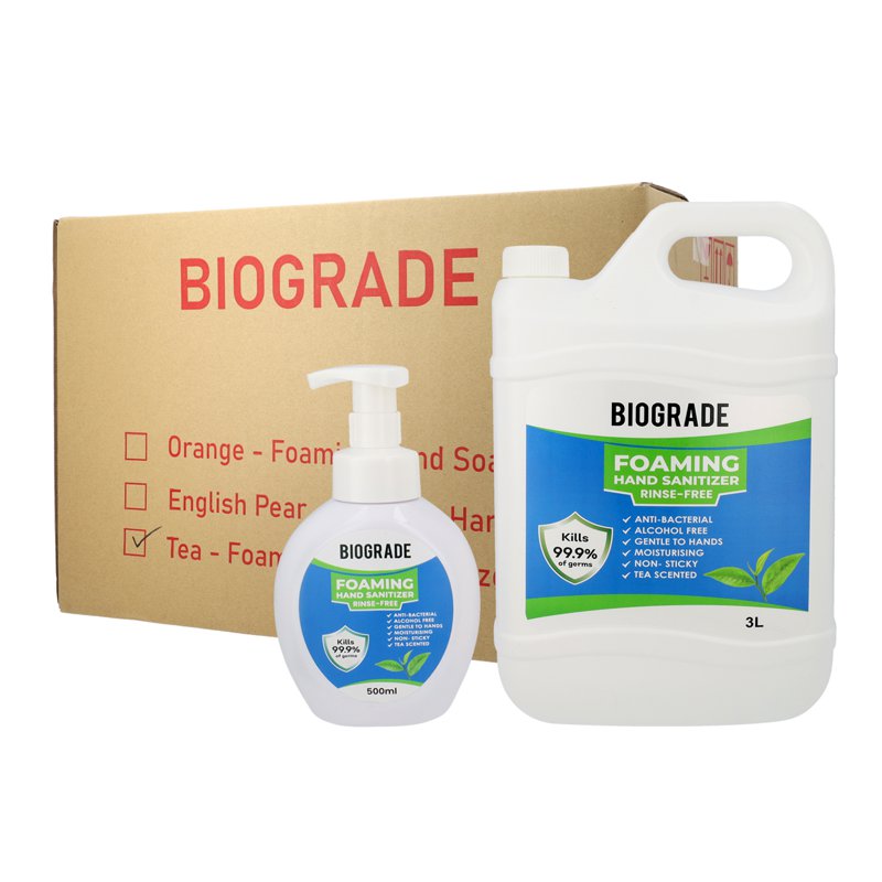 Biograde Foaming Hand Sanitizer Carton