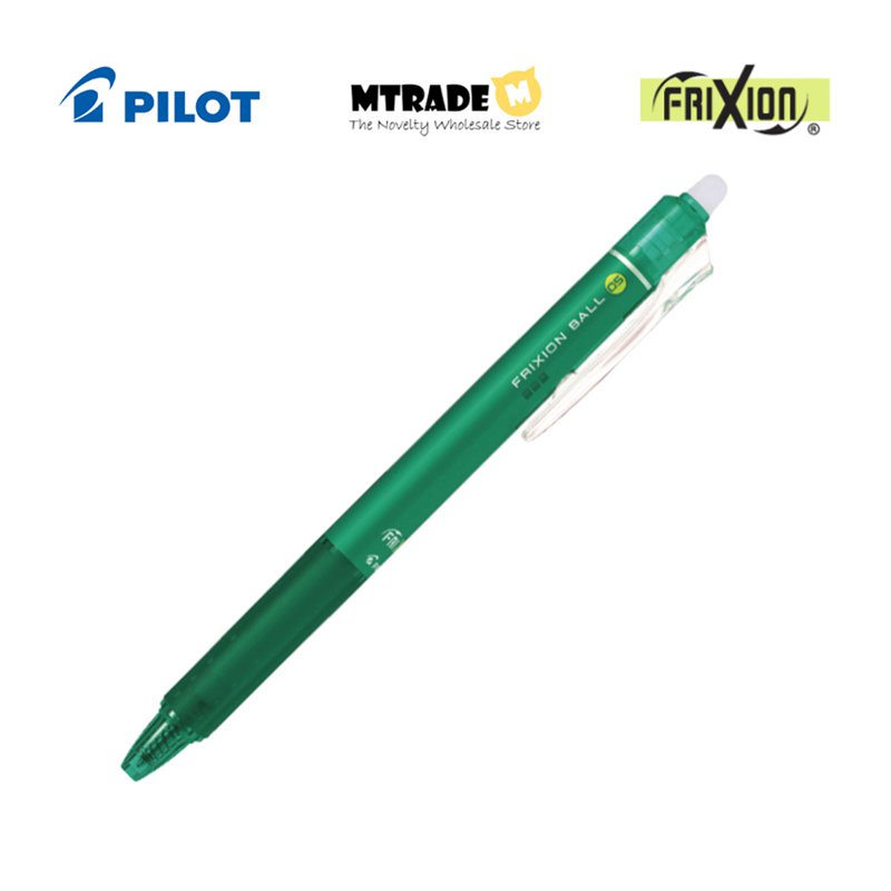 Pilot Frixion Ball Erasable Pen 0.5mm (Green) LFBK-23EF-G 1 S
