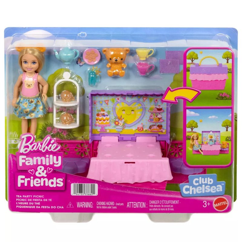 Barbie Family and Friends Club Chelsea Playset 1 S