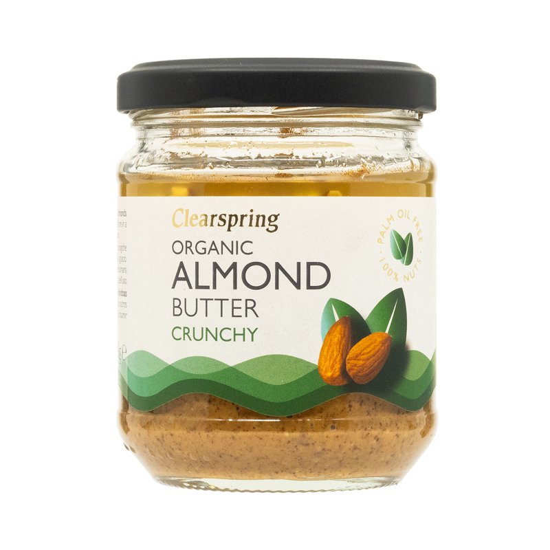 Clearspring Organic Almond Butter - Crunchy